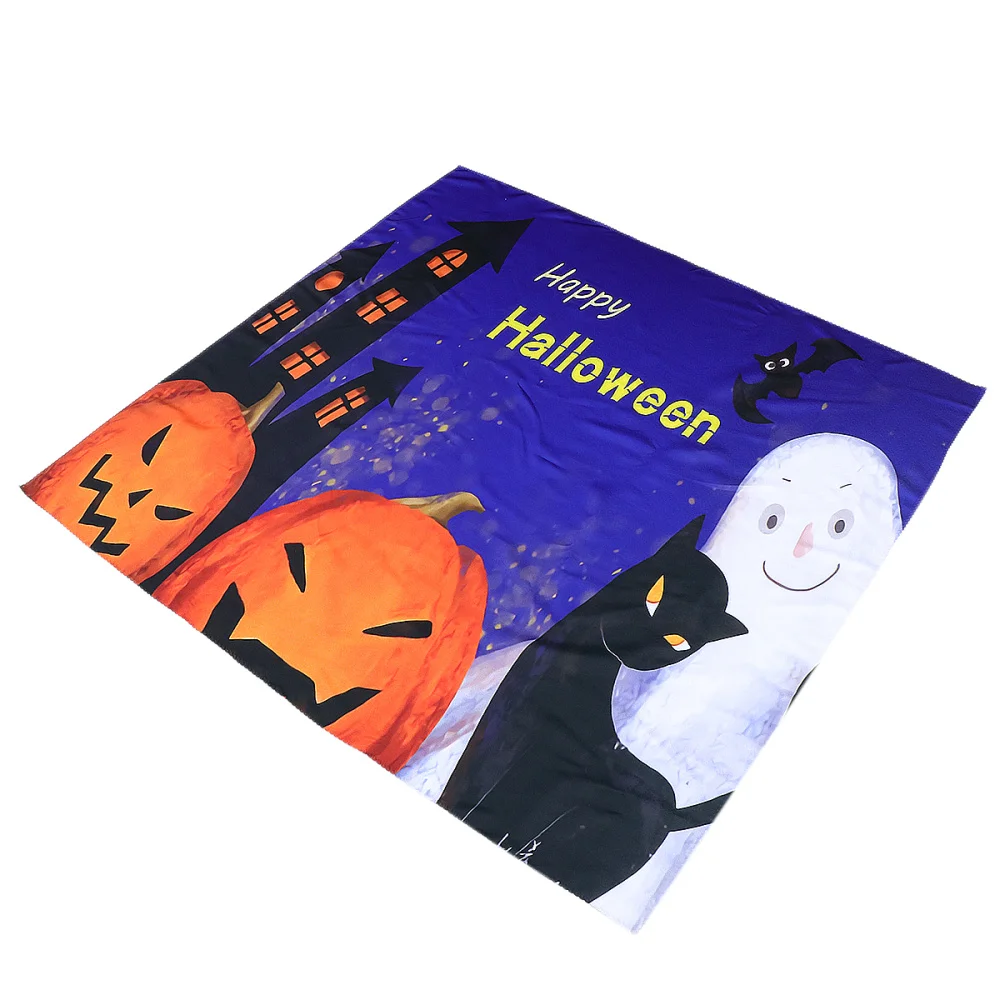 

1Pc Halloween Printed Tablecloth Polyester Waterproof Table Cloth Cover for Home