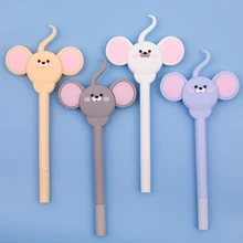 

24Pcs Japanese Cute Anime Stationery Pens Mouse Kawaii Ballpoint Rollerball Funny Office Accessory School Cool Stuff Thing Item