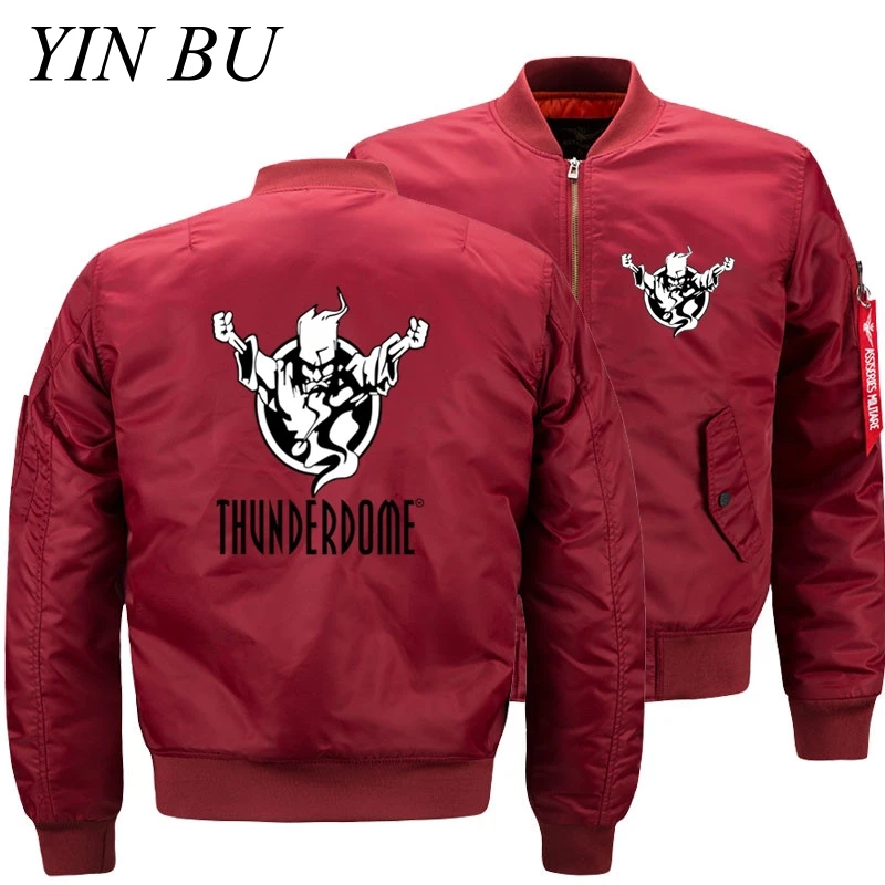 Куртка для мальчиков Thunderdome Hardcore Techno And Gabber, мужская куртка Casacas Para Pilot 5XL Hombre, уличная куртка-бомбер, куртки, пальто