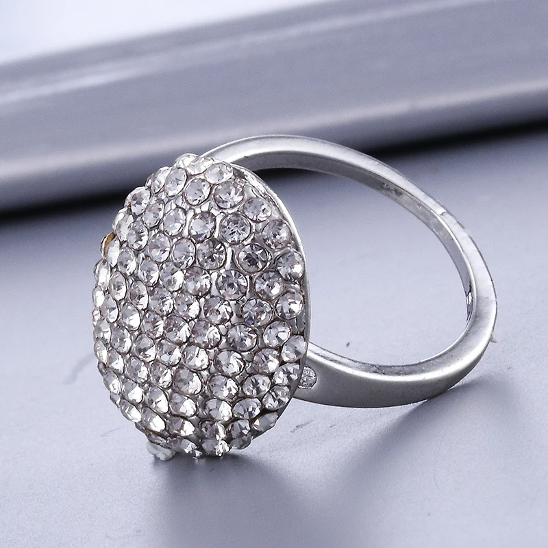 Fashion Charm Twilight Bella Crystal Ring Replica Engagement Wedding Ring Jewelry Size 6-14 Finger Ring