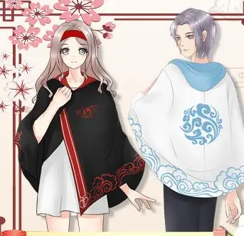 Аниме Grandmaster of Demonic культивирование Lan Wangji Wei Wuxian BL Косплей костюмы плащ пальто накидка наряд Mo Dao Zhi Shi
