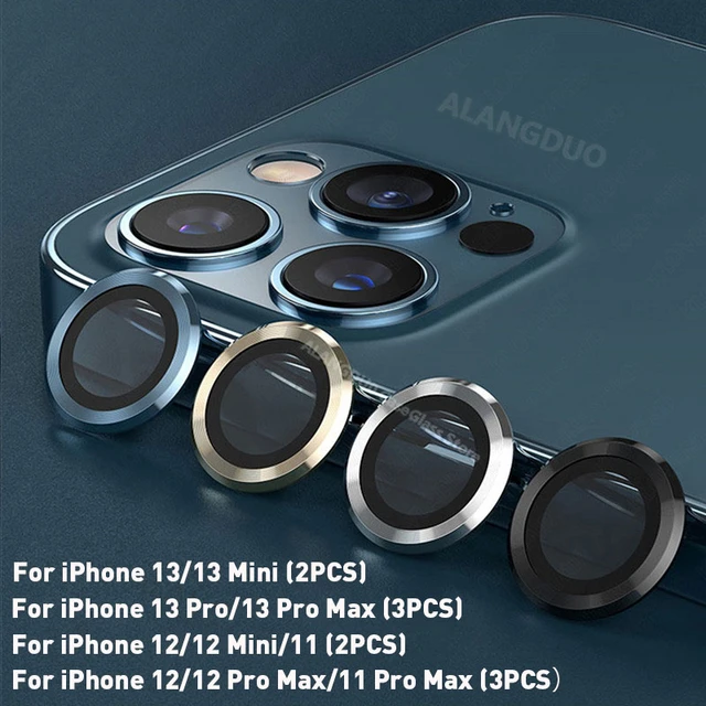 Protector Camera Iphone 13 14 Pro Max Mini Tempered Glass Full Cover Lens -  Screen Protectors - Aliexpress