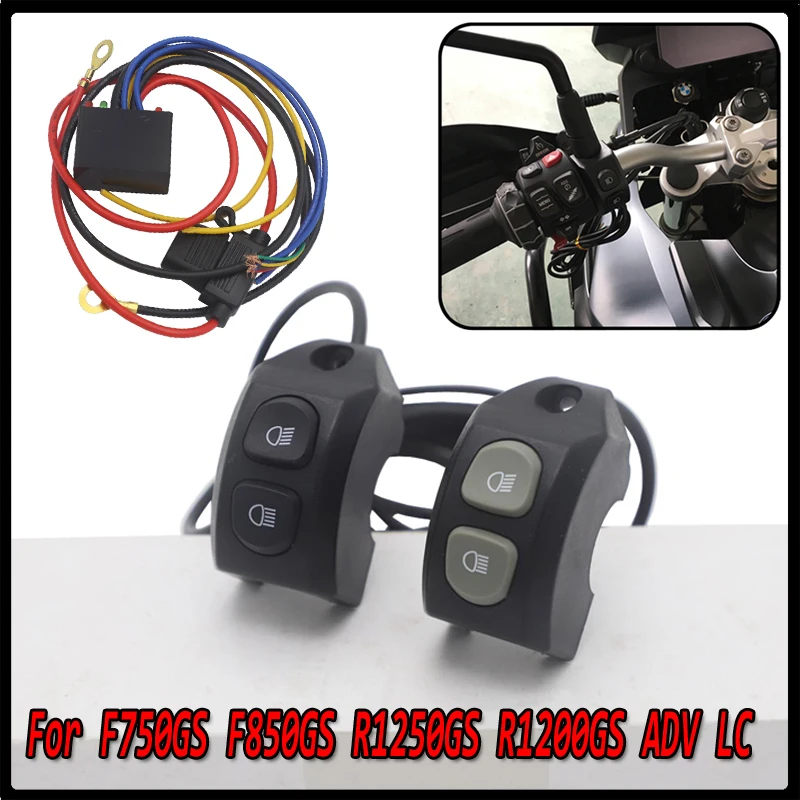 

Motorcycle Handle Fog Light Switch Control smart relay For BMW R1200GS R 1200 GS R1250GS F850GS f750gs F750GS ADV Adventure LC