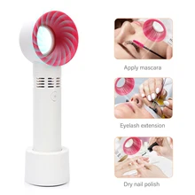 

USB charging Eyelashes Dryer Plant False Lashes bladeless Fan Electricity Consumption Weather Machine Organ Beauty Makeup Tools