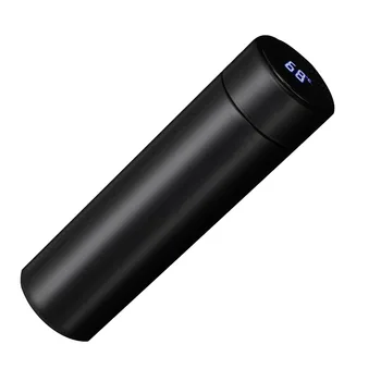 

Temperature LCD Dispay Vacuum Bottle Portable Smart Mug Insulated Vacuum Flask Smart Stainless Steel Water Thermal Bottle