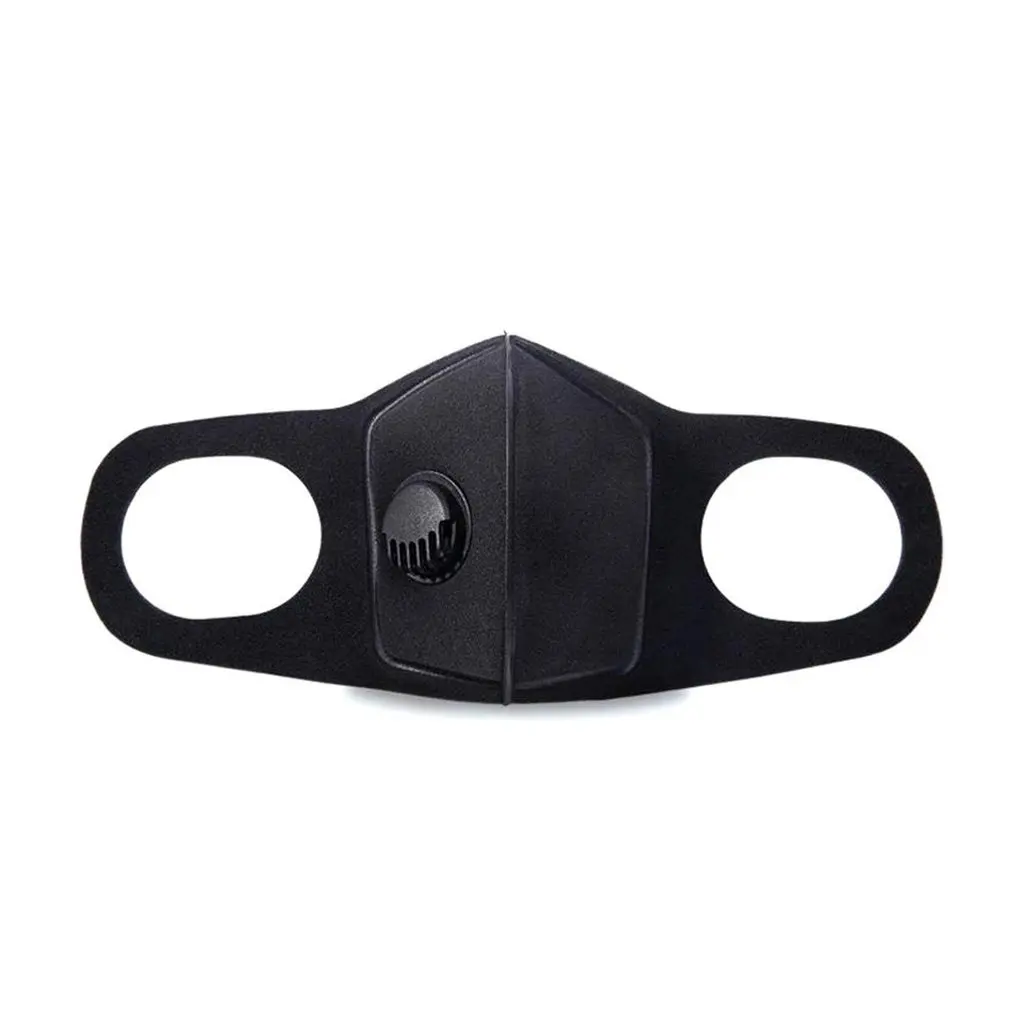 

Anti-smog sponge mask PM2.5 Thermal Mask Extra-wide ear straps Breathe filter valve stereoscopic design 10 pcs