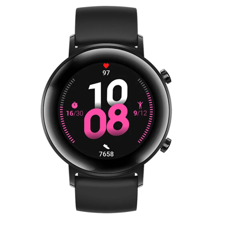 Спортивные часы Huawei GT2 версия 42 мм умные с Bluetooth 215 мАч NFC GPS 5 1 Ringer Pulse для Android