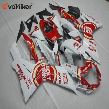 

Custom Motorcycle cowl for K11 GSX-R600750 2011-2015 motor Fairing order+Screws Injection mold ABS red white H2