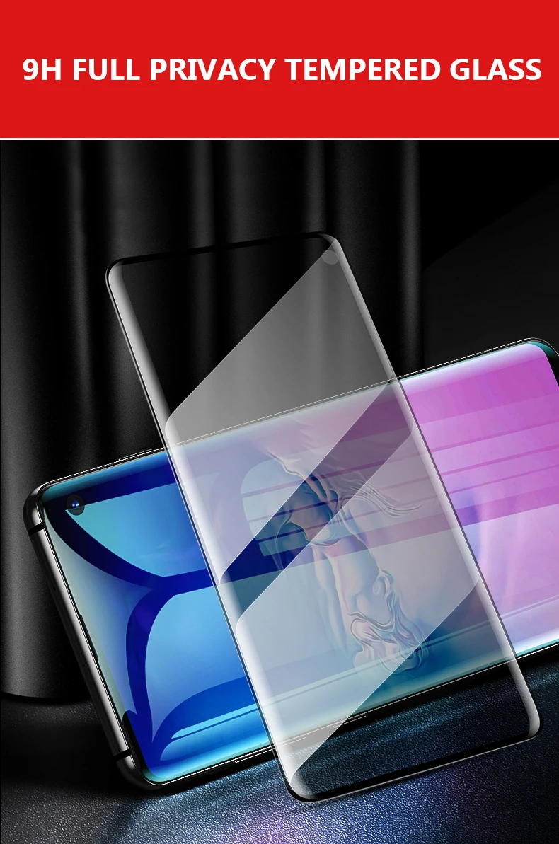 Полное покрытие Антибликовая пленка для samsung Galaxy Note 10 Pro S10 5G S10 Plus надежное закаленное стекло Note 9 S9 S8 защита экрана