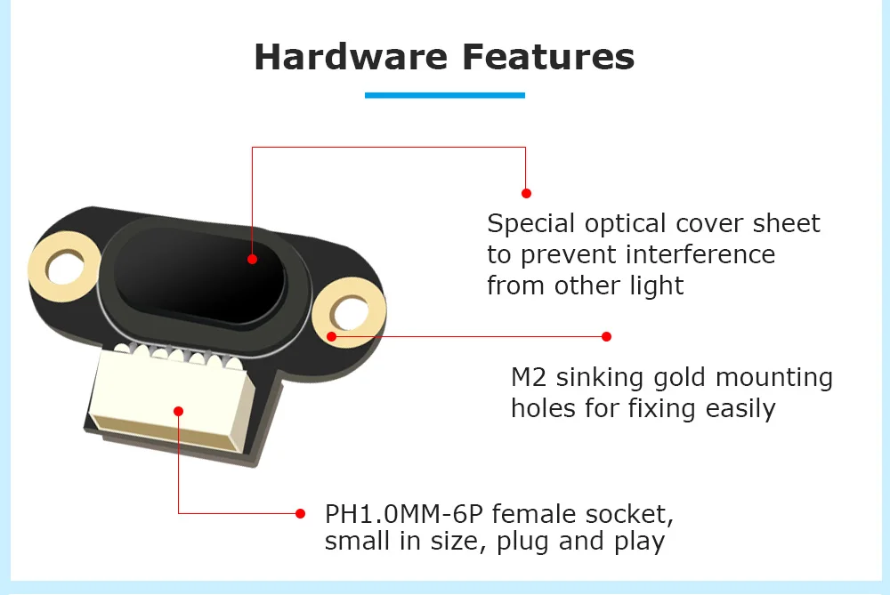 WitMotion UART VL53L1 лазерный датчик диапазона (4 400 см) модуль расстояния VL53L0 (3 200 TTL/IIC 100 Гц