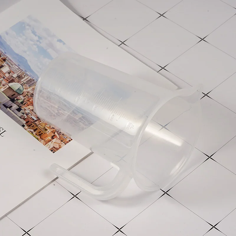 Measuring Cups 100/250/500/1000ml Transparent Cup Scale Measuring Kitchen Tools KT0151 Cup Tools Measuri Plastic For Baking R6K0