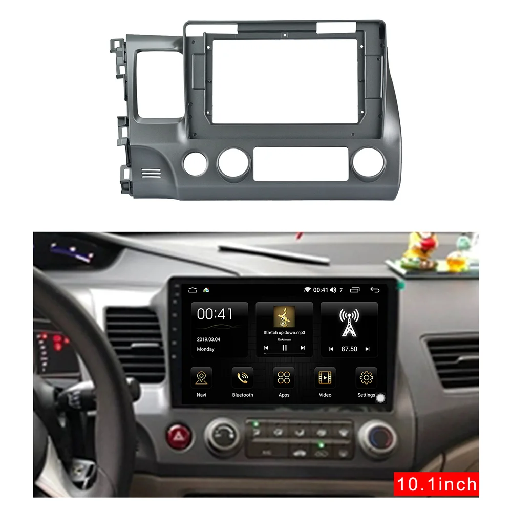 Автомобильная панель для HONDA CIVIC 10 1 2007 2011 дюйма 2din|Панели| |