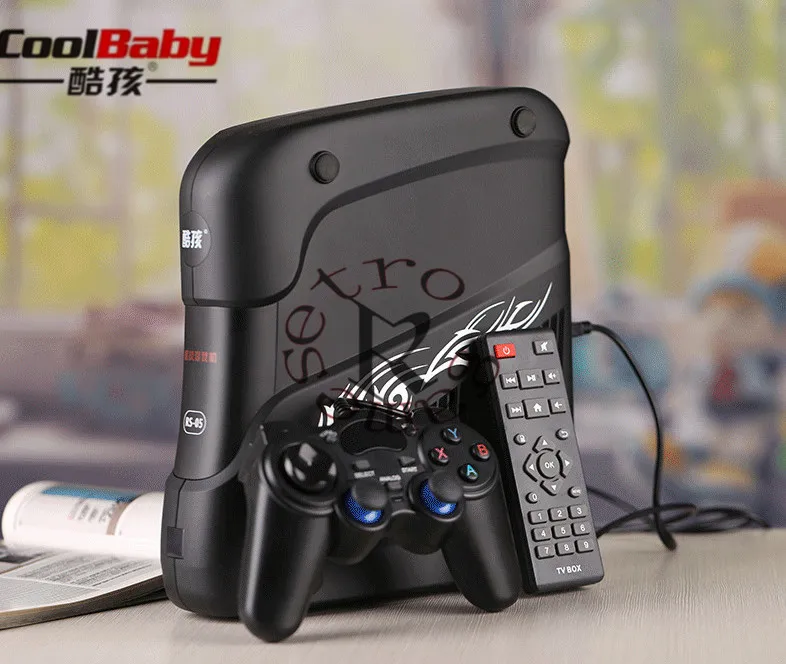 RS-05 4 Cores 32 Bits CPU Android 4.4.4 HDMI / AV 8GB Smart Home Host TV WIFI Retro Video Game Somatosensory Game Console