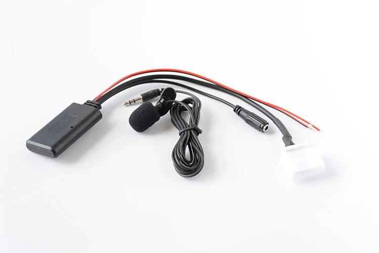 Автомобильный Bluetooth AUX адаптер беспроводной аудио телефонный звонок Hands Free микрофон для Toyota Camry Corolla Reiz Corolla Highlander