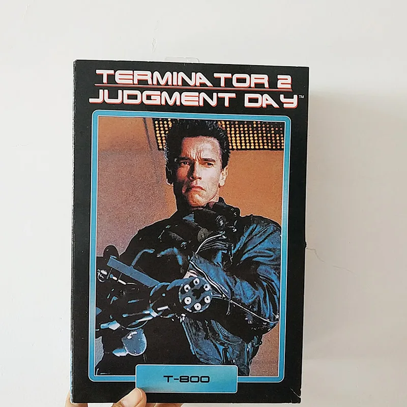 Najtaniej 18CM NECA Terminator 2 dzień sądu T 800 Arnold Schwarzenegger pcv Action model figurki zabawki lalki na prezent