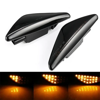 

2PCS Dynamic Side Marker Light Turn signal light lamp for BMW X3 X5 X6 E70 E71 2008-2014 E72 F25