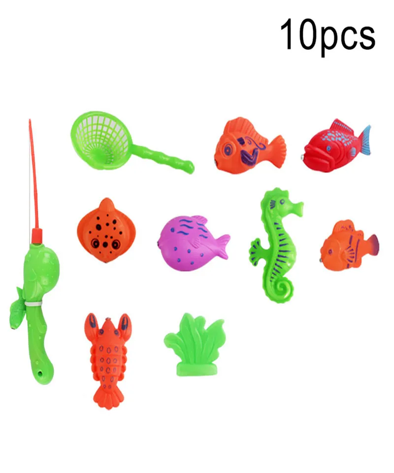 Magnetic Fishing Game Fish Model Kit Pretend Play Children Early Learning  Toy 3D Fish Baby Bath Toys outdoor toy - AliExpress