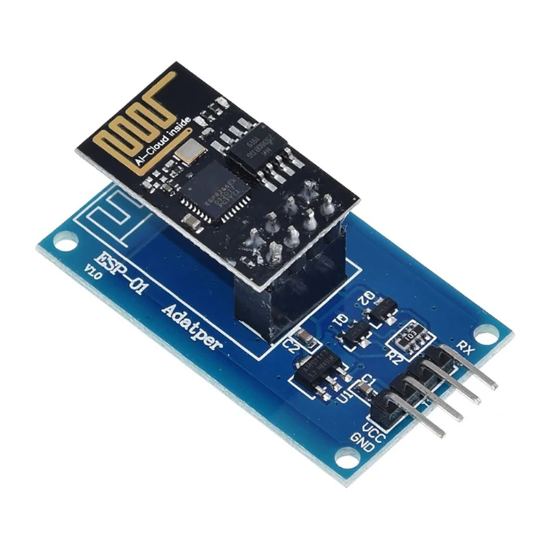 ESP8266 ESP 01 Serial WiFi Wireless Adapter Module 3.3V 5V Esp01 ...