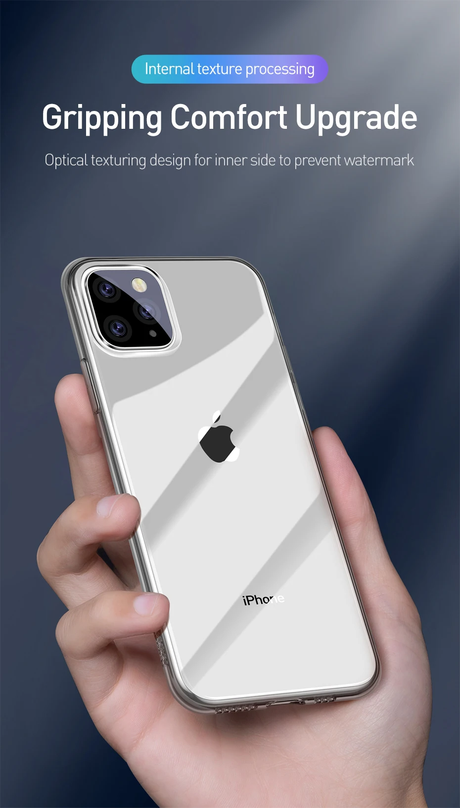 Прозрачный чехол Baseus для iPhone 11 Pro Max XS Max Xr 11Pro чехол Coque Ультратонкий Мягкий ТПУ силиконовый чехол для iPhone11 Fundas