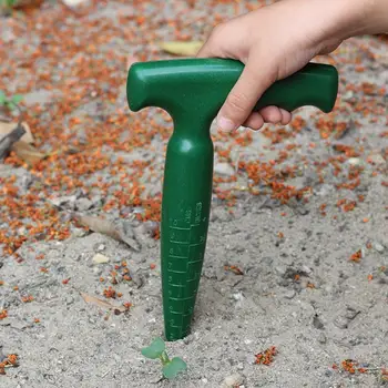 

Portable Plastic Hole Puncher Gardening Flower Planting Weeding Digging Seedling Tool Garden Hole Puncher
