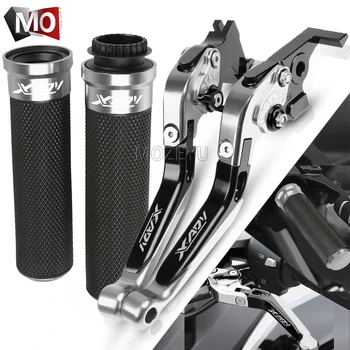 

For Honda XADV 750 X-ADV X ADV 750 XADV750 X-ADV750 2017-2019 2018 Motorcycle CNC Brake Clutch Levers Handlebar Hand Bar Grips