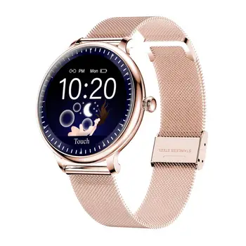 

NY12 smart watch women Round Screen smartwatch for Girl Heart Rate monitor compatible For Android IOS Smart Bracelet VS CF18 H2