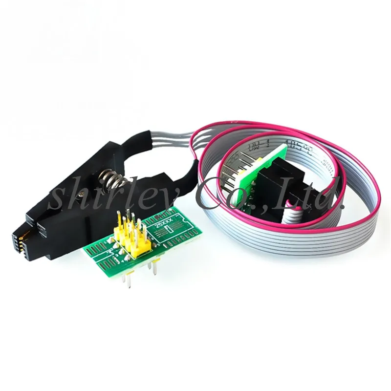 Тестовый зажим SOIC8 SOP8 для EEPROM 93C/25C/24C встроенное программирование на