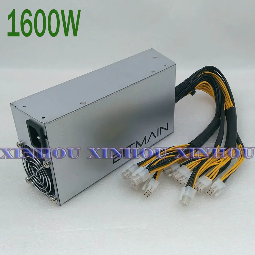 Bitmain APW3 ++ 12 1600 A3 В 133A Макс Вт BTC LTC DASH блок питания для ANTMINER S9 L3 Z11 S9k Z9 Innosilicon A9 Baikal
