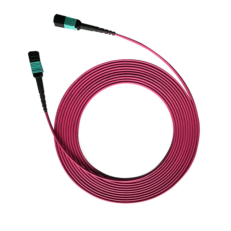 

1 connector for MPO-MPO jumper wire 12-core multimode 40G OM4 optical fiber cable connector