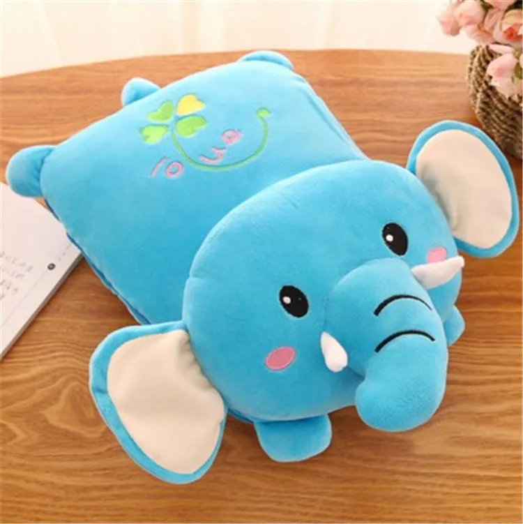 

Nap Coral Velvet Multi-functional Pillow Cool Cute Car Folding Blanket Car Pillow And Blanket
