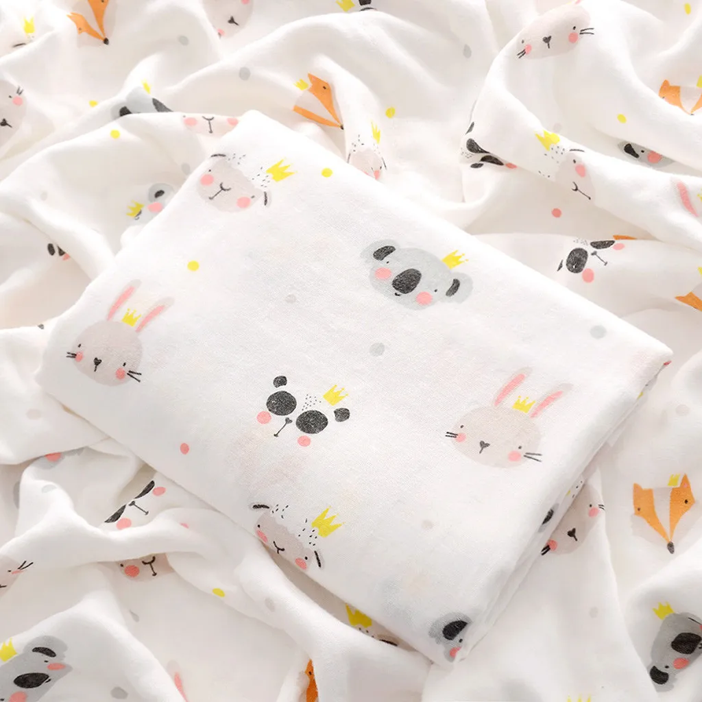 Muslinlife стиль бамбуковое детское одеяло хлопок Пеленать Обернуть чехол для коляски банное полотенце детское одеяло для новорожденных# G3 - Цвет: I