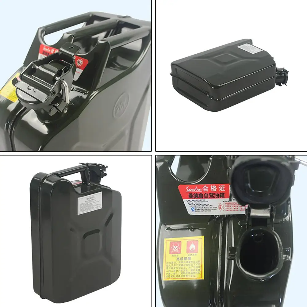 Portable Gas Can Tank Thickened Oil Diesel Can Drum For Car 5L 10L 20L Gasoline Canister Diesel Barrel Spare Fuel Tank