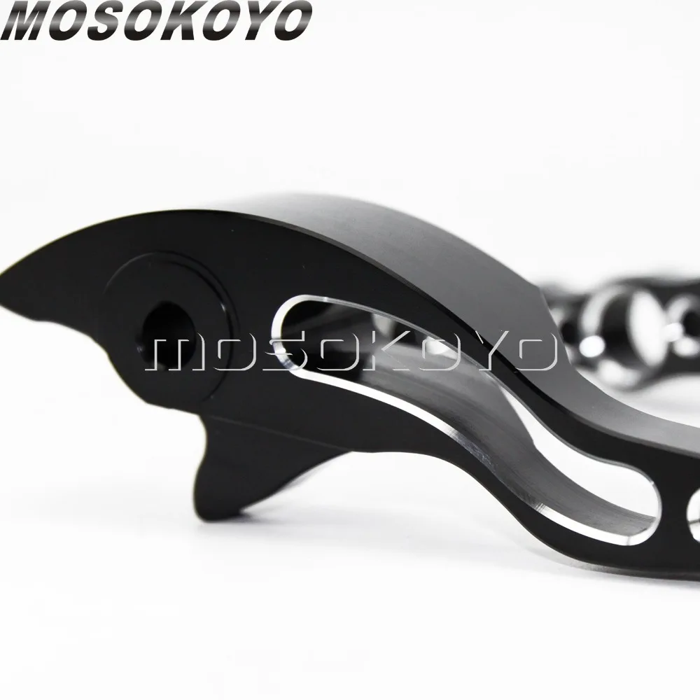 Алюминиевый руль мотоцикла тормоза управления сцепления рычаги для Suzuki Boulevard M109R 2006- 17 хром/черный