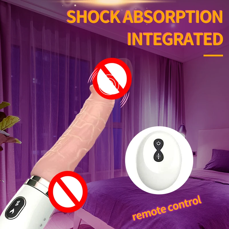 Telescopic Dildo Vibrators for Women Automatic Small Penis Dildo Masturbation Sex Machine Vagina Stimulation Adult Sex Toys 1
