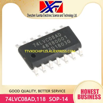 

50Pcs/Lot 74LVC08AD 74LVC08AD,118 SOP-14 IC GATE AND 4CH 2-INP 14SOIC