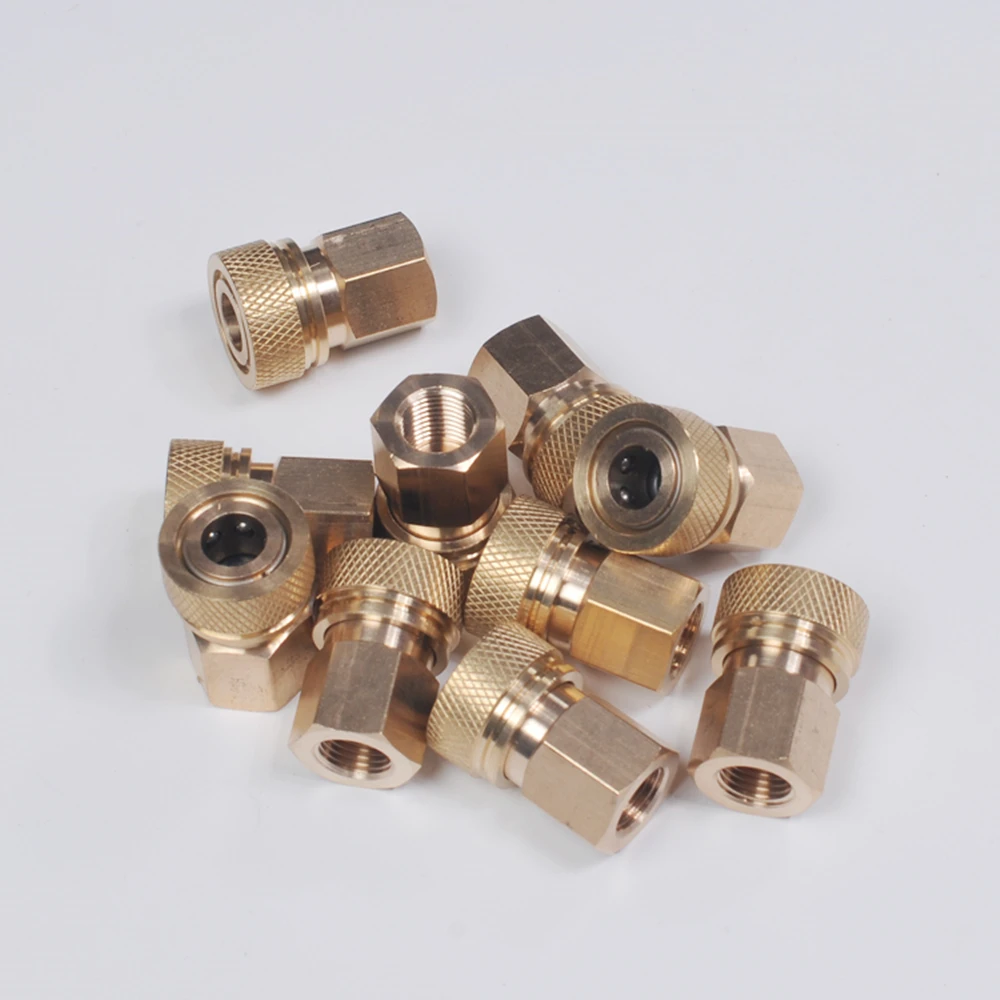 PCP 4500PSI 30mpa M10 женский утолщенный быстрый разъем 10 мм 100% Медь 1 шт./лот | Обустройство