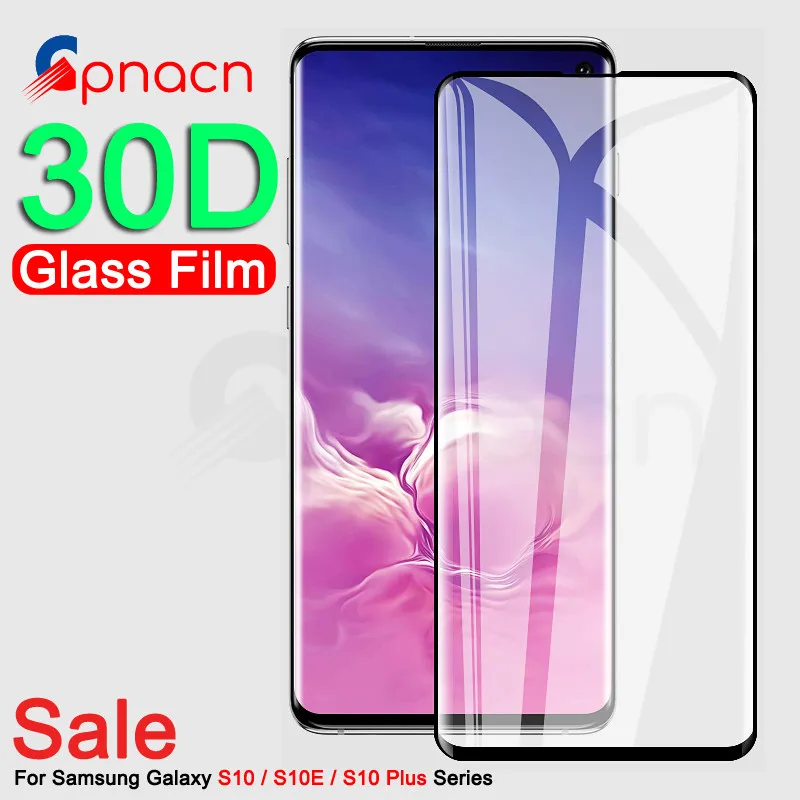 

30D Tempered Glass on the For Samsung Galaxy S10e S10 S9 S8 Plus S7 Edge A6 A8 Plus 2018 Screen Protector Protective Glass Film