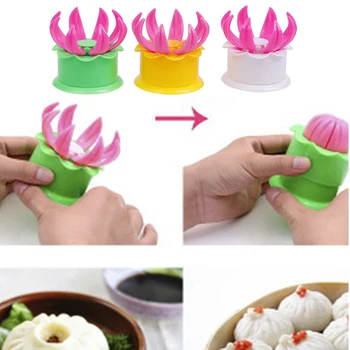 

Steamed Stuffed Buns Dumpling Mold Maker DIY Kitchen Cooking Gadgets Manually New
