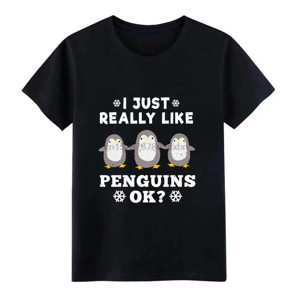 Мужская плюшевая зимняя Милая футболка с пингвином для мальчиков и девочек на