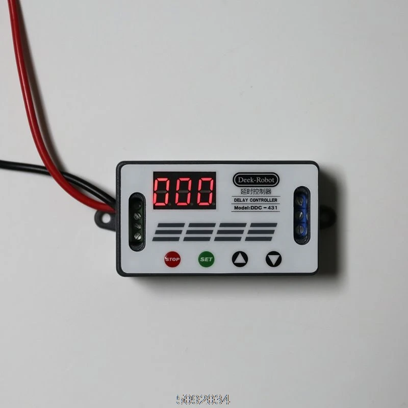 DC 12 В DDC-431 реле задержки таймера переключатель цифровой светодиодный дисплей Контроллер задержки MOS