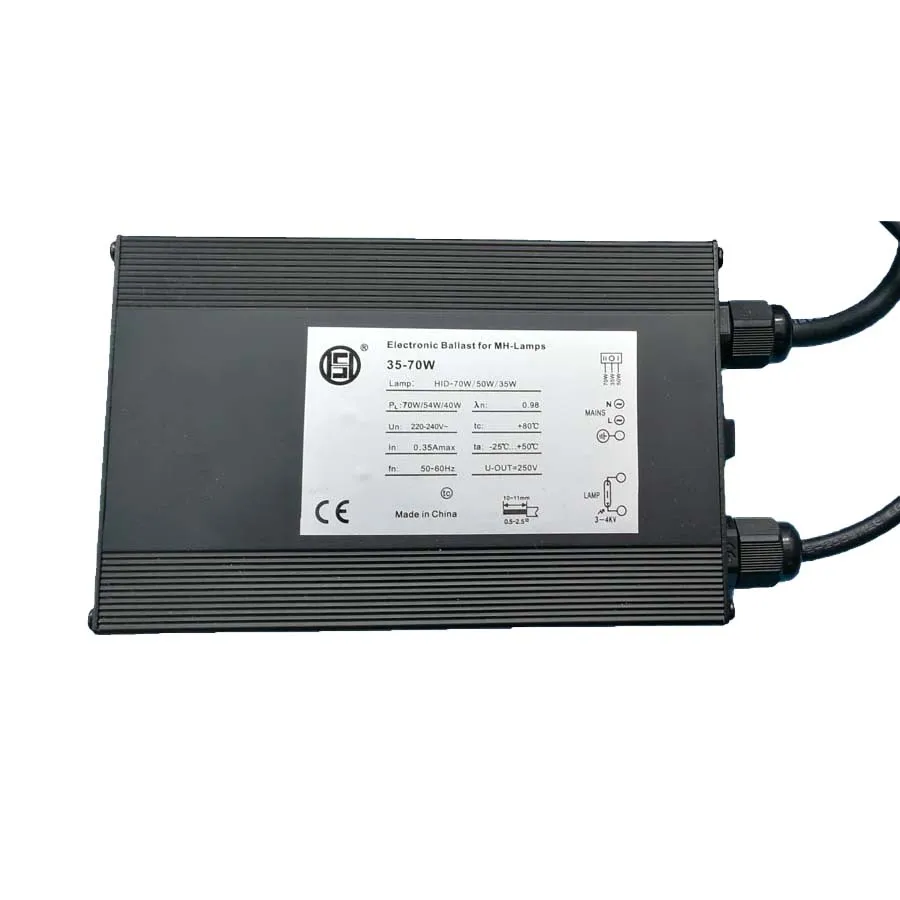 Электронный балласт с регулируемой яркостью для лампы рептилий 35 Вт 50 70