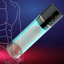 Water Bath Penis Enlargement Pump Electric Male Masturbator Cock Exerciser Air Vacuum Pump Penis Pump With Spa Sex Toys For Men