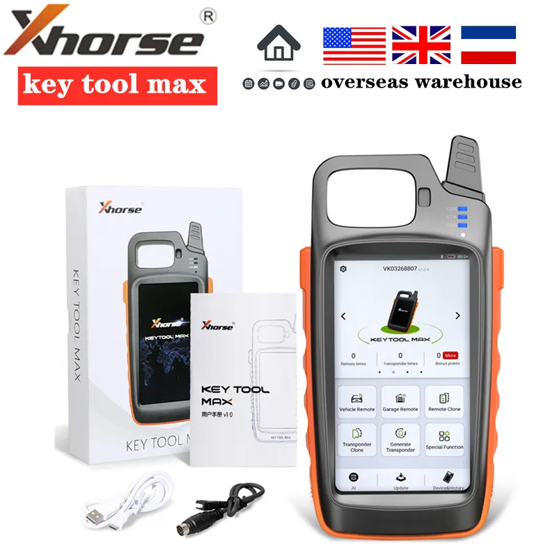 XHORSE VVDI KEY TOOL MAX Remote и чип-генератор |
