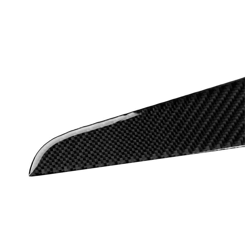 3Pcs Car Interior Accessories Carbon Fiber Gear Shift Knob Dashboard Cover Trim for Audi A3