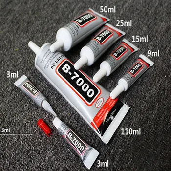 

3ml B-7000 Liquid Glue Multi Purpose Adhesive Glue Epoxy Resin Repair Cell Phone LCD Touch Screen DIY Jewelry Rhinestone Crafts