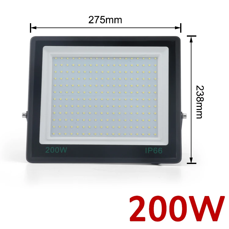 LED Flood Light 300W 200W 150W Floodlight Waterproof IP66 Spotlight Wall Floodlights Outdoor Landscape Street Lamp 100W 50W 220V best flood lights Floodlights