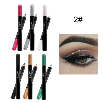 

6pcs/set Eyeshadow Pencil Long Lasting Smudgeproof Glitter Shimmering Eye Shadow Waterproof Cosmetic Makeup Set M88