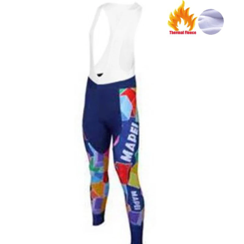 fleece pants 1 Зима, команда mapei fietsbroek lang, штаны для велосипеда, 12D гелевая подкладка, мужская термо флисовая профессиональная велосипедная одежда, spodnie zimowe - Цвет: fleece pants 1