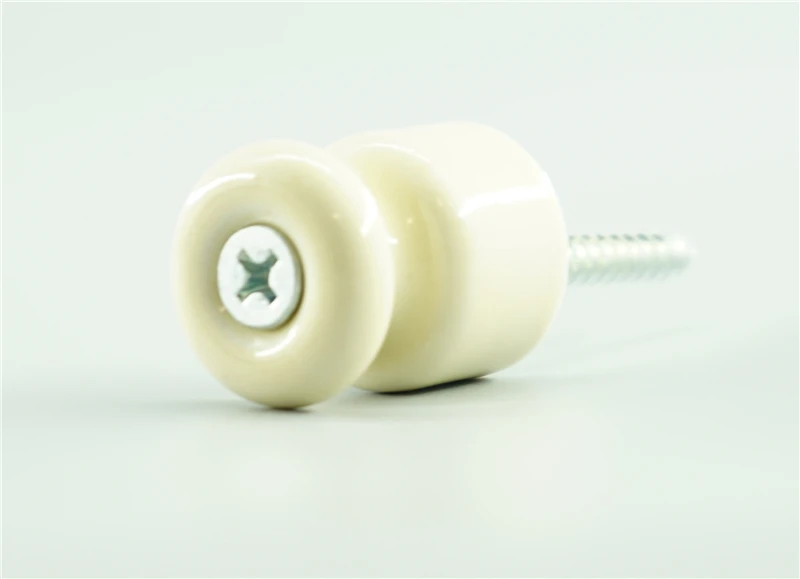 para tecido elétrico, Fixação de cabos com parafusos, 10pcs