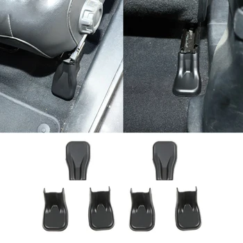 

New Arrival High Quality 6pcs Front Seat Screw Protector Cover Trim For Jeep Wrangler JL 2018-2020 Black